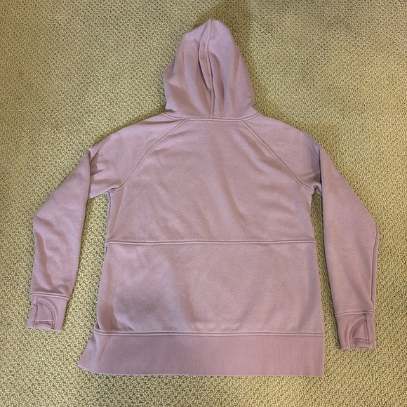 Athleta pink sweatshirt size small with side slits - Picture 2 of 3